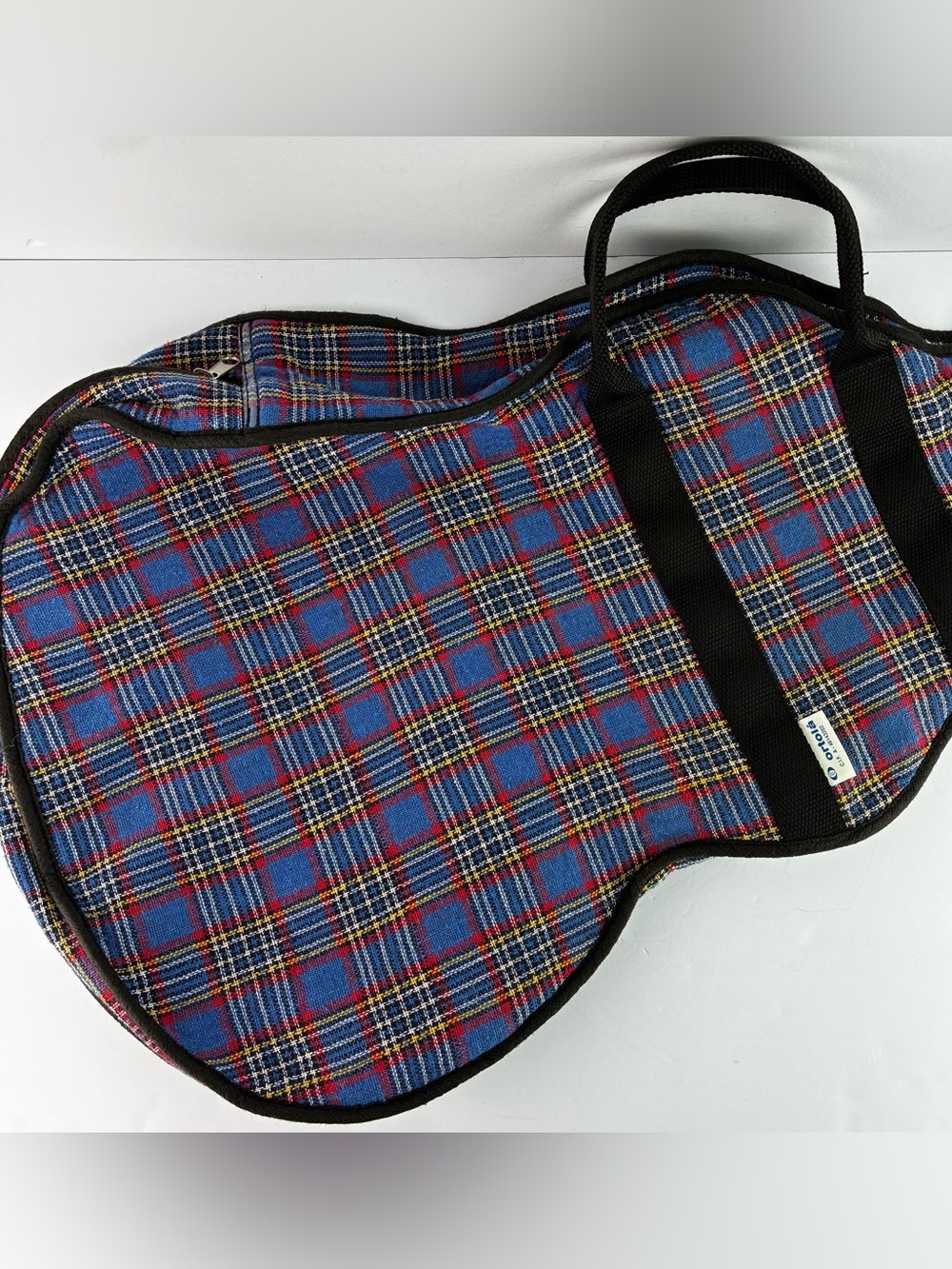 Ortolà Made in Spain Plaid Cloth Acoustic Guitar Case